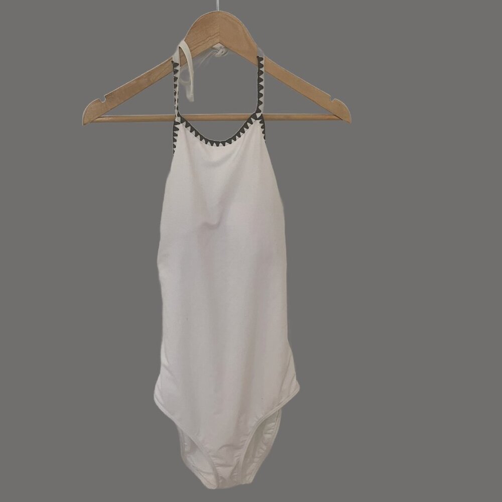 White One Piece Swimsuit US 12 NEW WITH TAGS